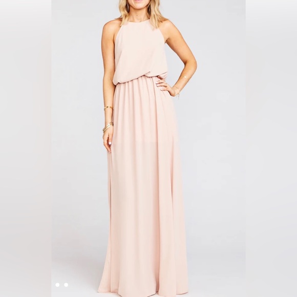 Show Me Your MuMu Dresses & Skirts - Light pink maxi dress